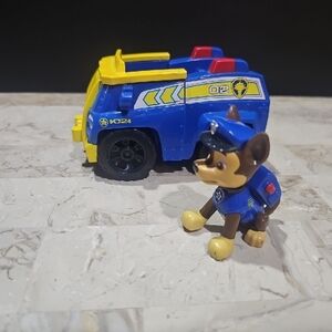 Paw Patrol Blue Police Vehicle‎ and Chase Figure